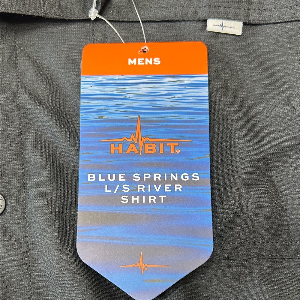 Habit Blue Springs L/S River Shirt Size XL -NWT- - Picture 7 of 11